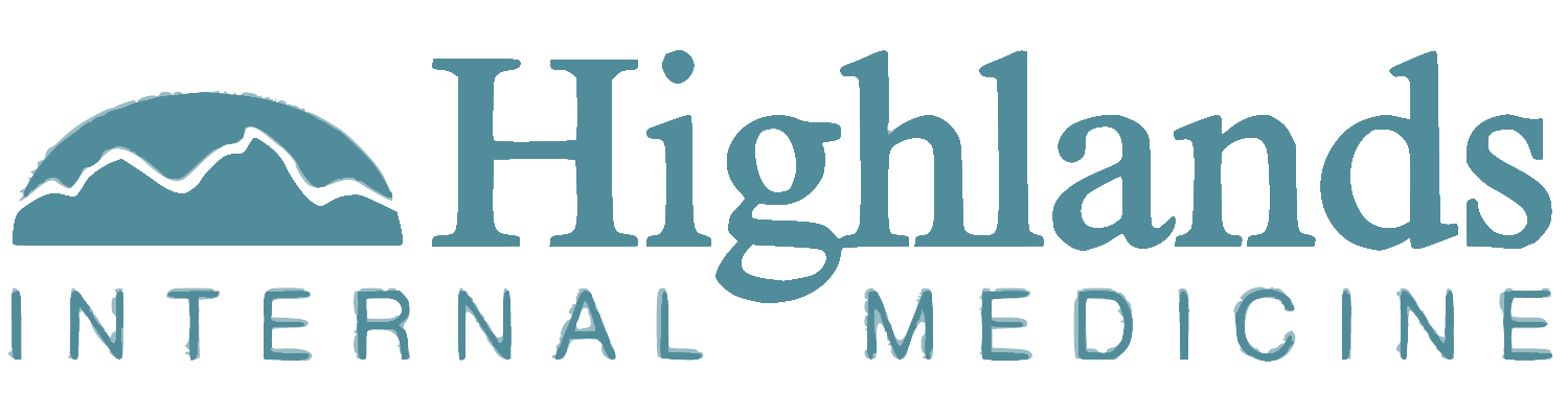 logo highlands internal medicine white